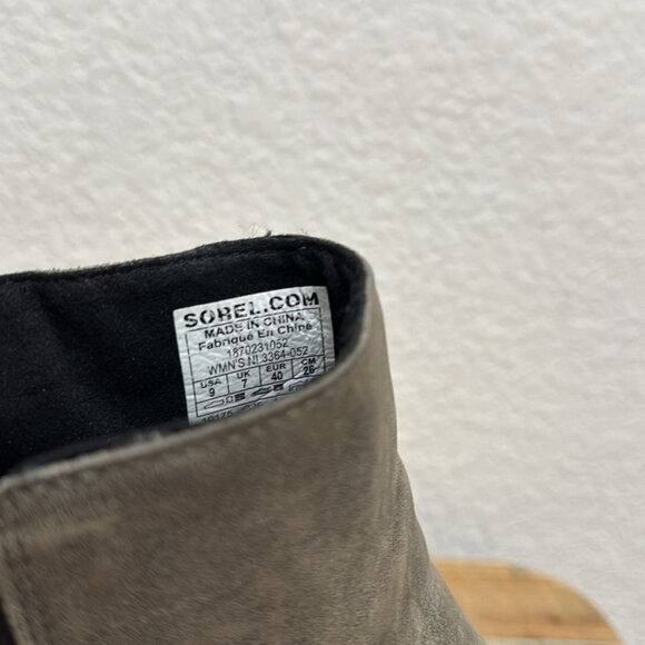 Sorel Joan of Arctic Leather Boots Size 9 - Picture 7 of 9